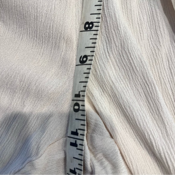 NWT Raisins Ivory Crinkle Beach Day Pant Size Medium - Picture 7 of 9